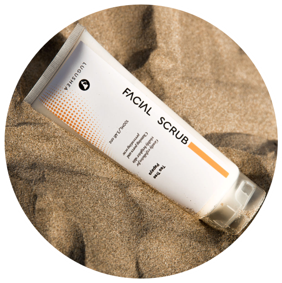Facial Scrub (Tea Tree + Papaya)