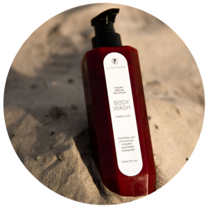 Tumeric Blacksoap Bodywash (Amber Aura) Scented