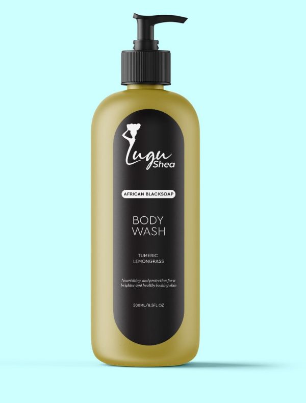 Blacksoap Bodywash (Tumeric + Llemongrass)