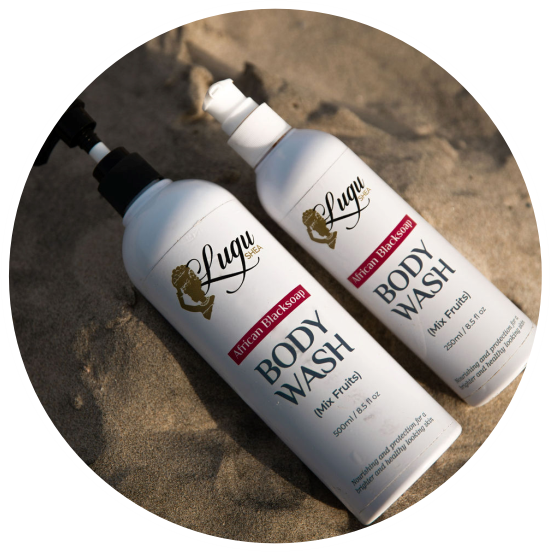 Black Soap Body Wash Mix Fruit