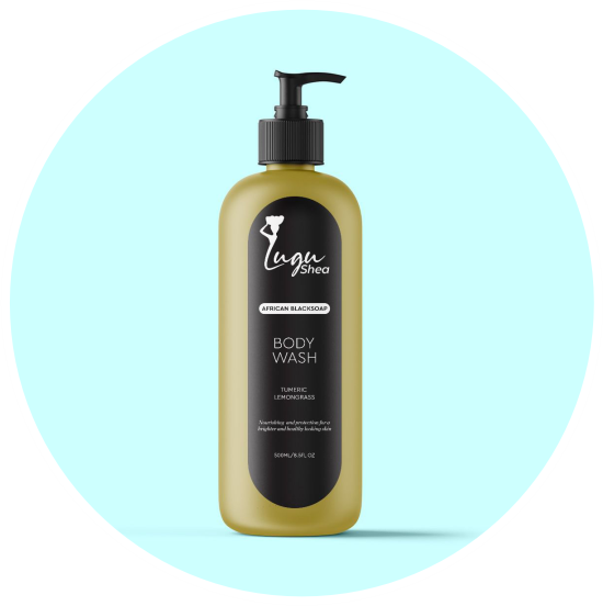 Blacksoap Bodywash (Tumeric + Llemongrass)