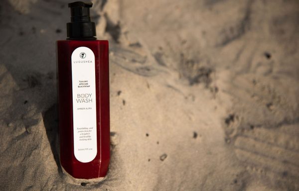 Tumeric Blacksoap Bodywash (Amber Aura) Scented
