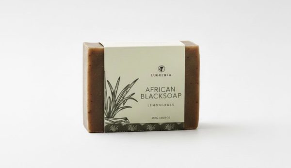African Blacksoap Scented With Lemongrass