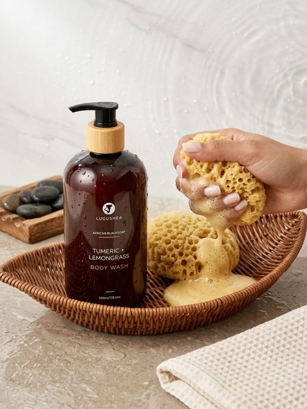 Blacksoap Bodywash (Tumeric + Lemongrass)