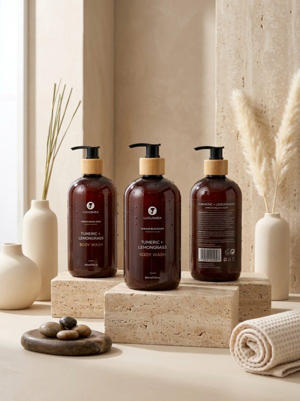 Blacksoap Bodywash (Tumeric + Lemongrass)